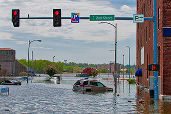 Davenport, Iowa flooding